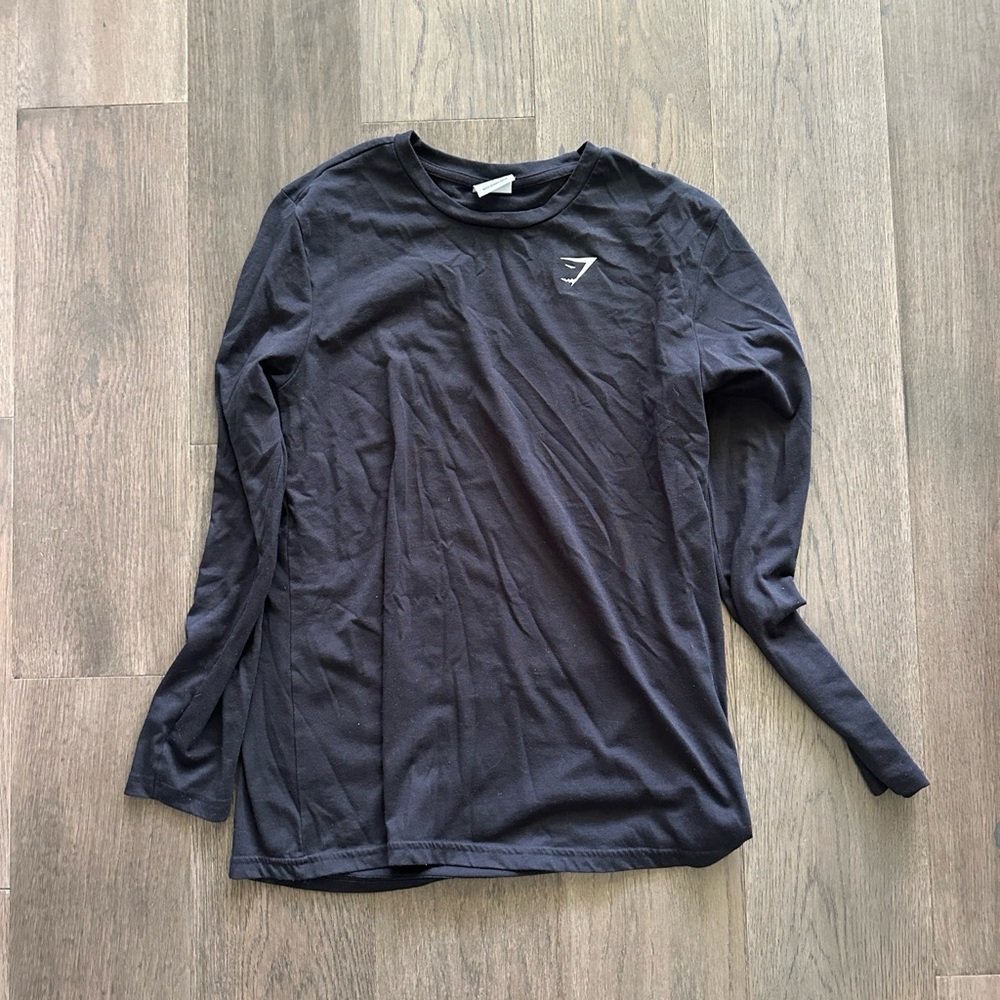 Gymshark Training Oversized Cotton Long Sleeve Shirt